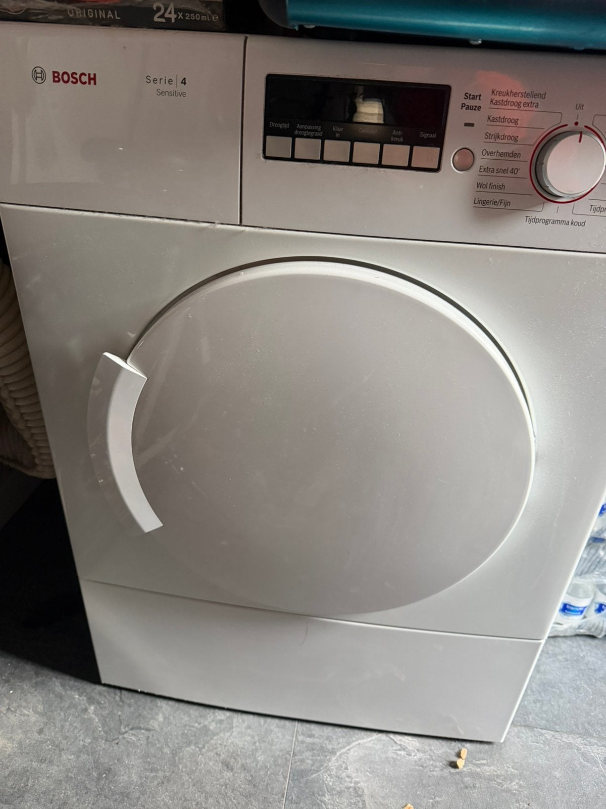 Bosch Serie 4 Sensitive wasdroger, werkt 100%, Ophalen of Verzenden, Gebruikt, Voorlader