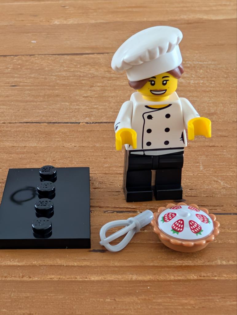 Lego Minifigures serie 17/  Gourmet Chef, Lego, Nieuw, Ophalen of Verzenden, Minifiguren serie