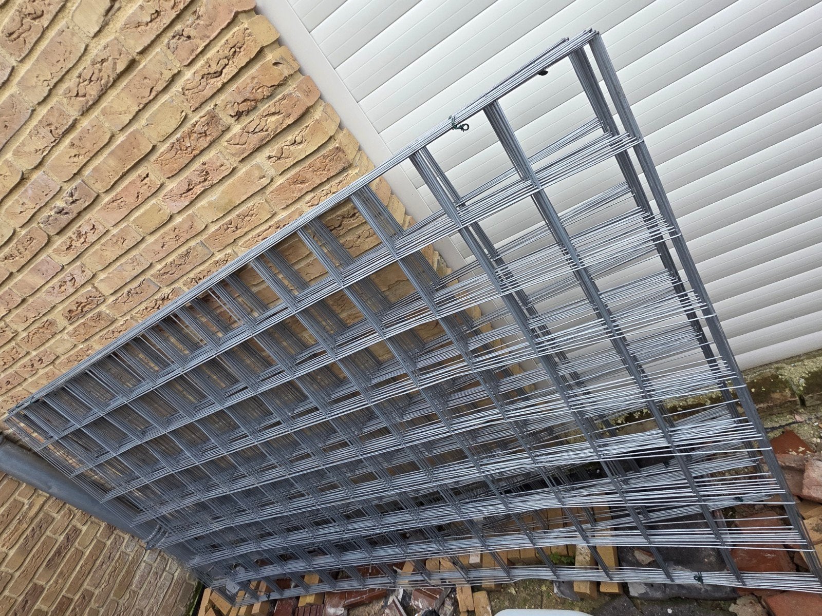 Betonmatten. Bouwstaalmatten. Betonijzer.Vloerverwarming net, Doe-het-zelf en Verbouw, Ophalen, Nieuw