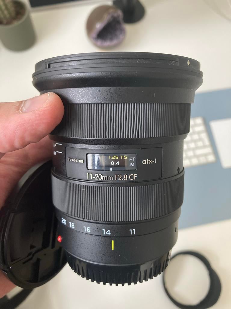 Tokina atx-i 11-20mm F2.8 CF Groothoek Zoomlens, Audio, Tv en Foto, Fotografie | Lenzen en Objectieven, Ophalen of Verzenden, Gebruikt