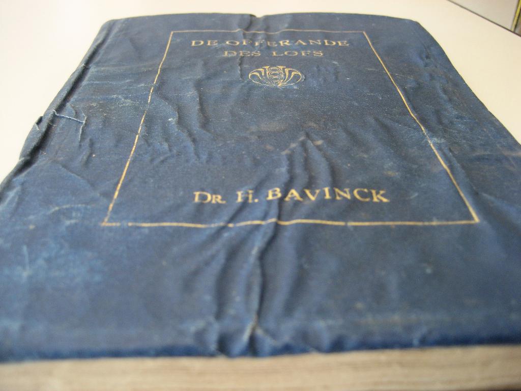 De Offerande des Lofs, Verzenden, Bavinck