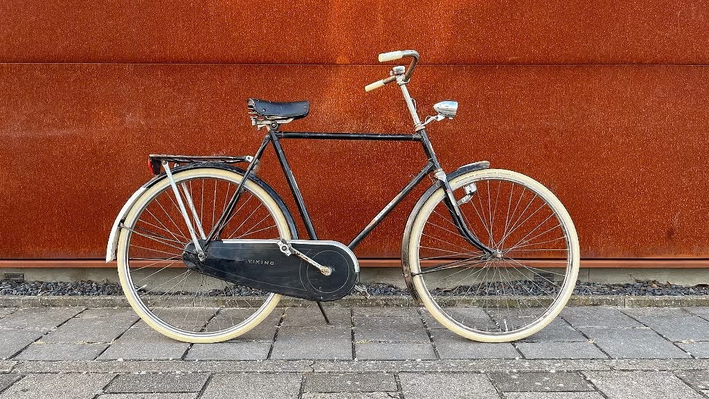 Vintage Viking Fiets 60s 70s stadsfiets oldtimer opoefiets, Fietsen en Brommers, Ophalen, Jaren '60 of nieuwer, 59 cm of meer