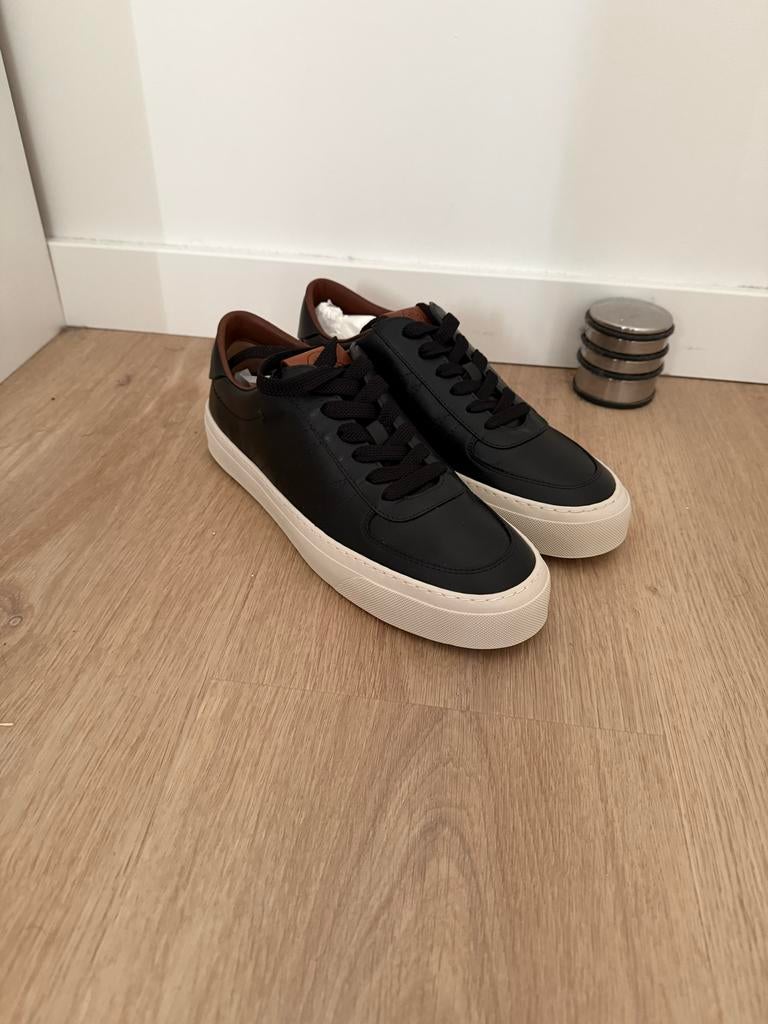 Moncler Heren Sneakers 42 Zwart - Nieuw met tas en bon, Ophalen of Verzenden, Nieuw, Zwart, Sneakers of Gympen