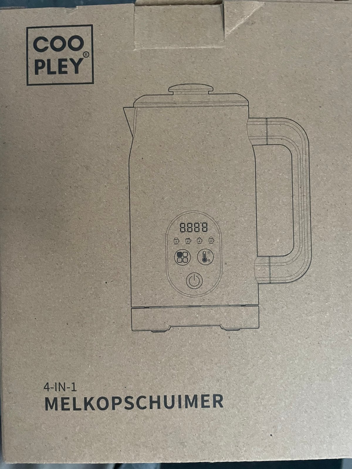 Melkopschuimer Coopley MF0803, Ophalen of Verzenden, Nieuw, Elektrische melkopschuimer