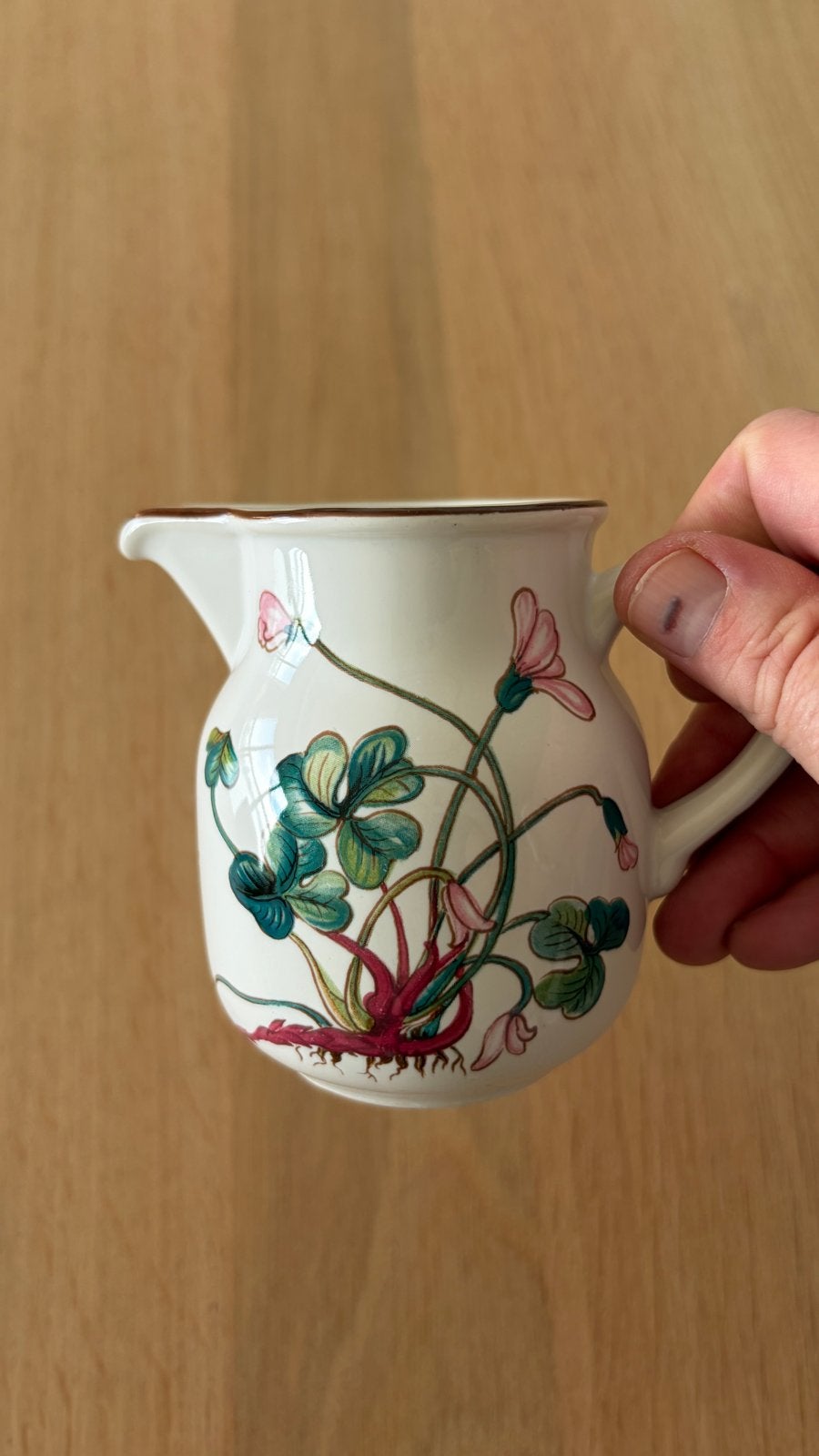 Villeroy & Boch Botanica Melkkan, Kan, Villeroy & Boch, Vintage, Ophalen of Verzenden