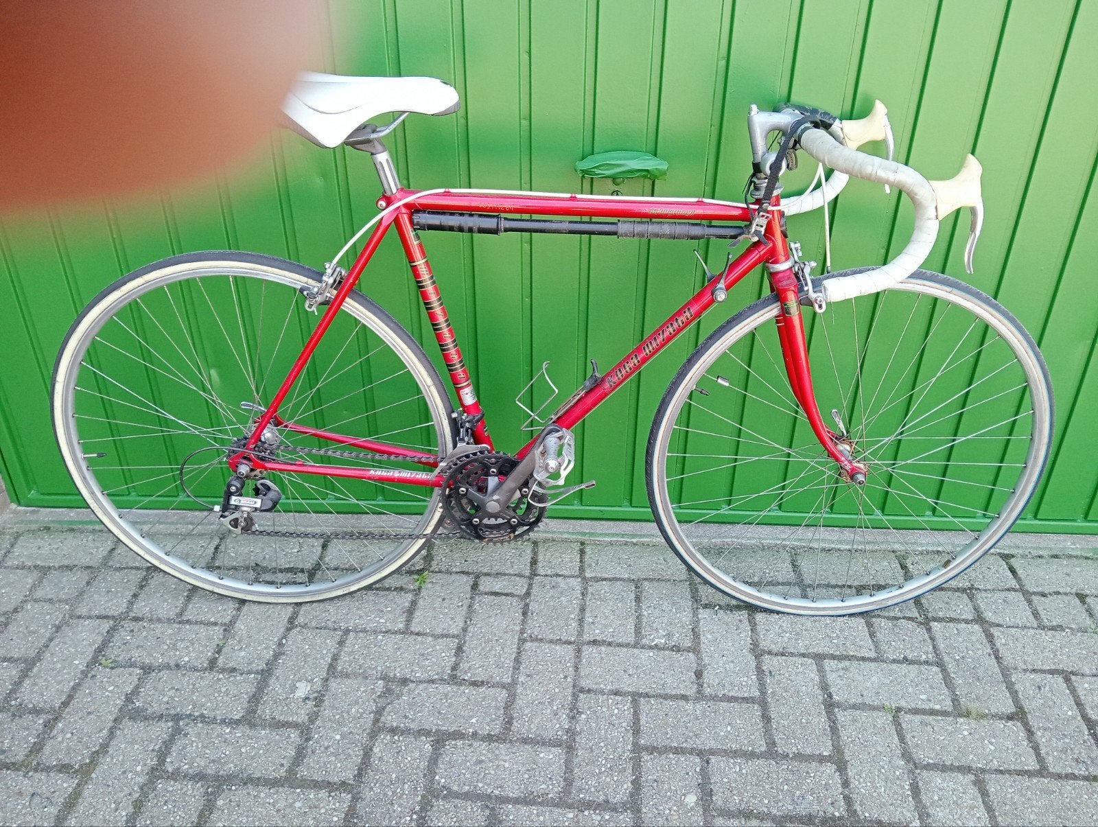 Koga Miyata racefiets - Klassiek rood model, Fietsen en Brommers, Fietsen | Racefietsen, Ophalen