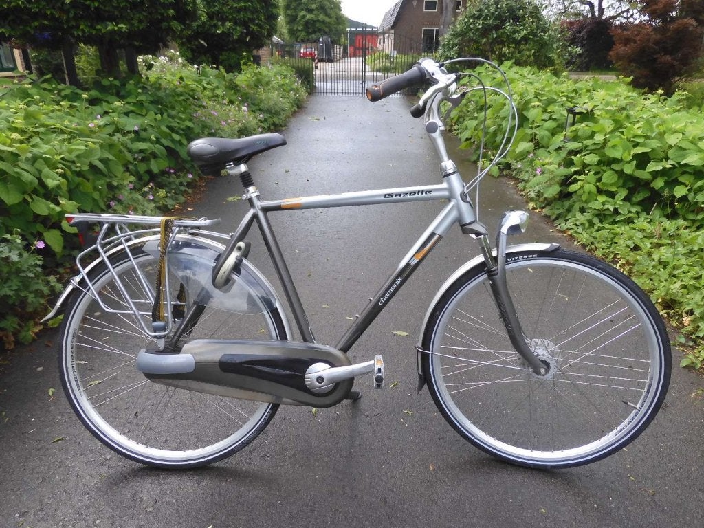 mooie 28" Gazelle Chamonix  met 8 versnellingen en 61 frame, Gazelle, Versnellingen, Niet ingevuld, Zo goed als nieuw