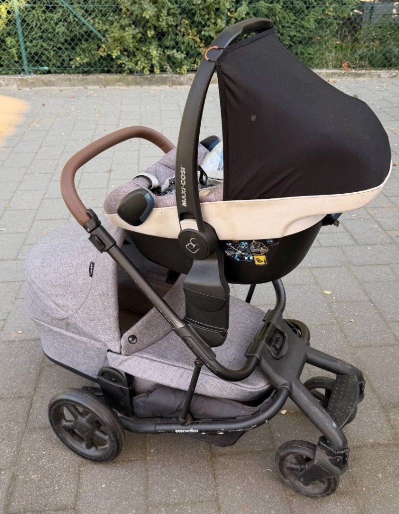Easywalker Harvey kinderwagen + reiswieg + accessoires, Gebruikt, Duowagen, Combiwagen, Ophalen