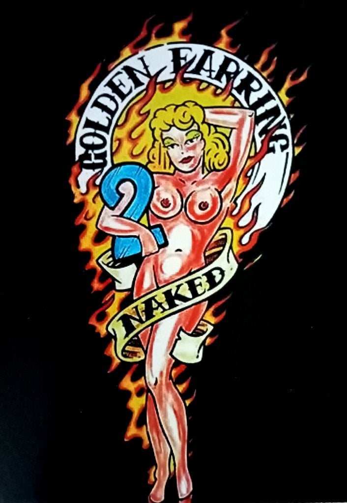 Golden Earring: Naked 2 ansichtkaart., Ophalen of Verzenden, Zo goed als nieuw
