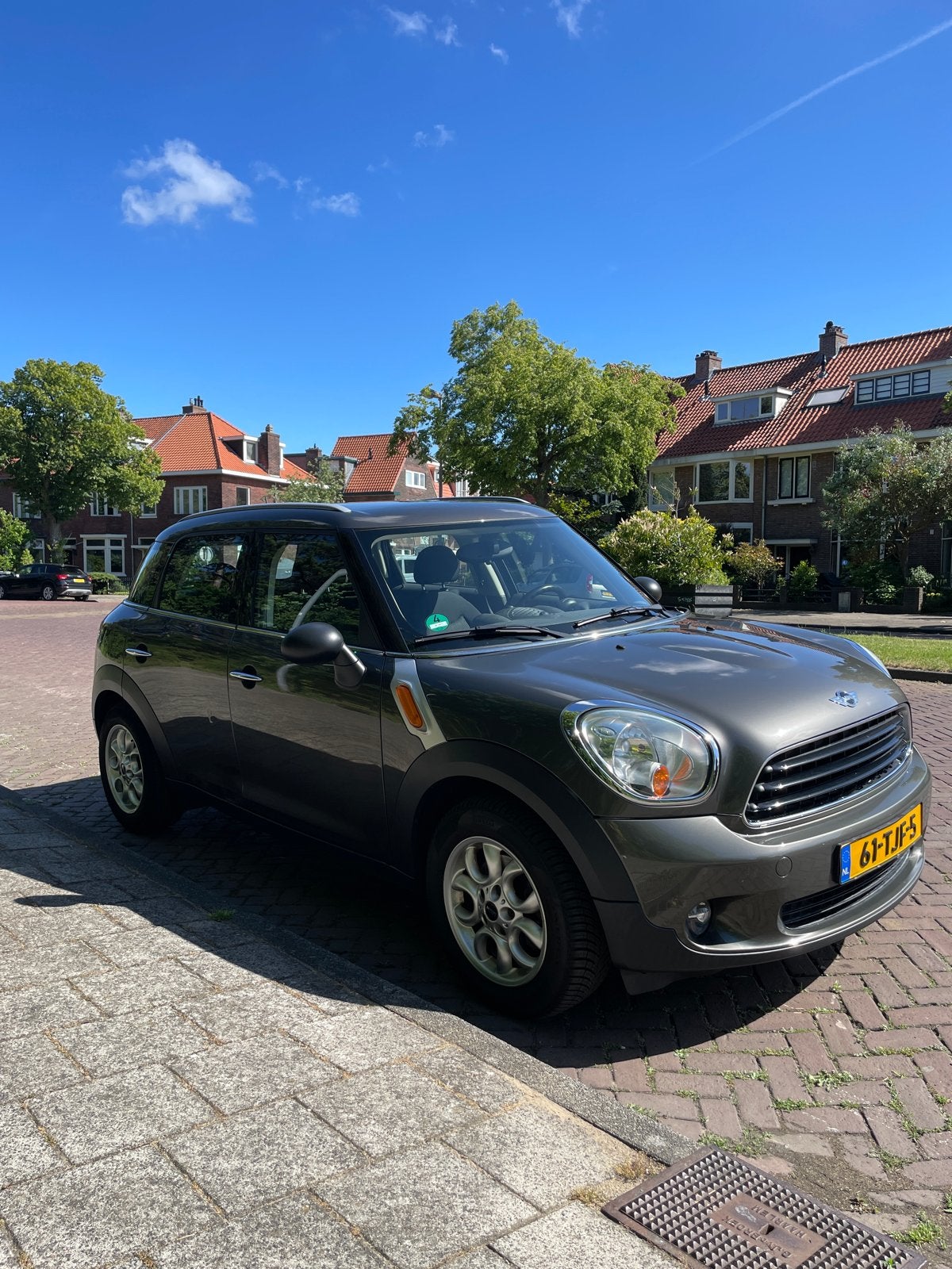 Mini Countryman 1.6 ONE 2012 Grijs, Auto's, Mini, Voorwielaandrijving, Euro 5, Stof, Zwart