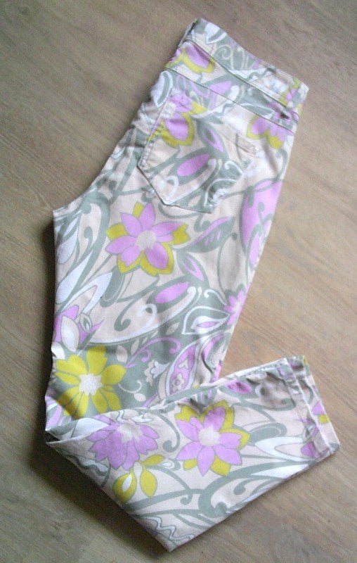 Angels stretch bloemenbroek Ornella maat 40, Maat 38/40 (M), Nieuw, Angels, Lang