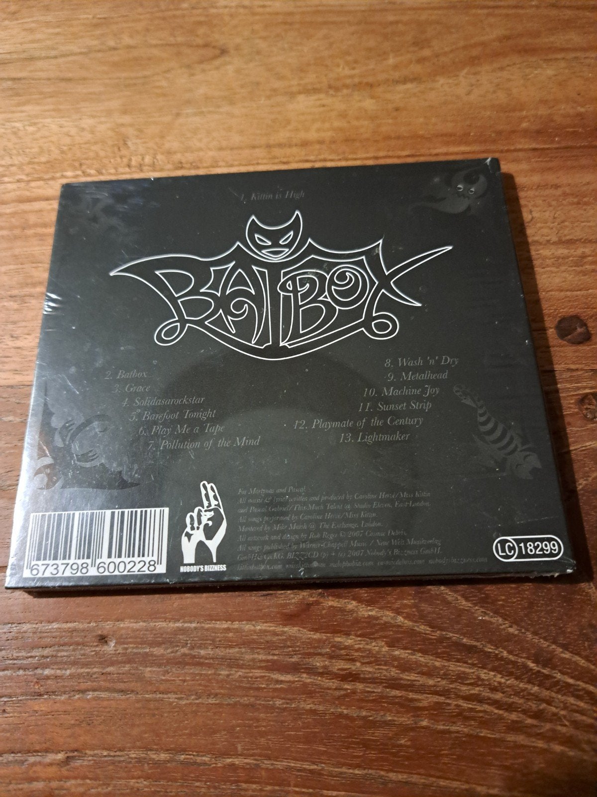 Miss Kittin - BatBox CD (2008) | GLOEDNIEUW & SEALED! (Mint), Ophalen of Verzenden, Nieuw in verpakking, Electro