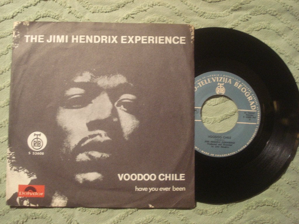 Jimi Hendrix Experience 7" Single: Voodoo Chile (Joegoslavië, Cd's en Dvd's, Ophalen of Verzenden, Zo goed als nieuw, 7 inch, Rock en Metal