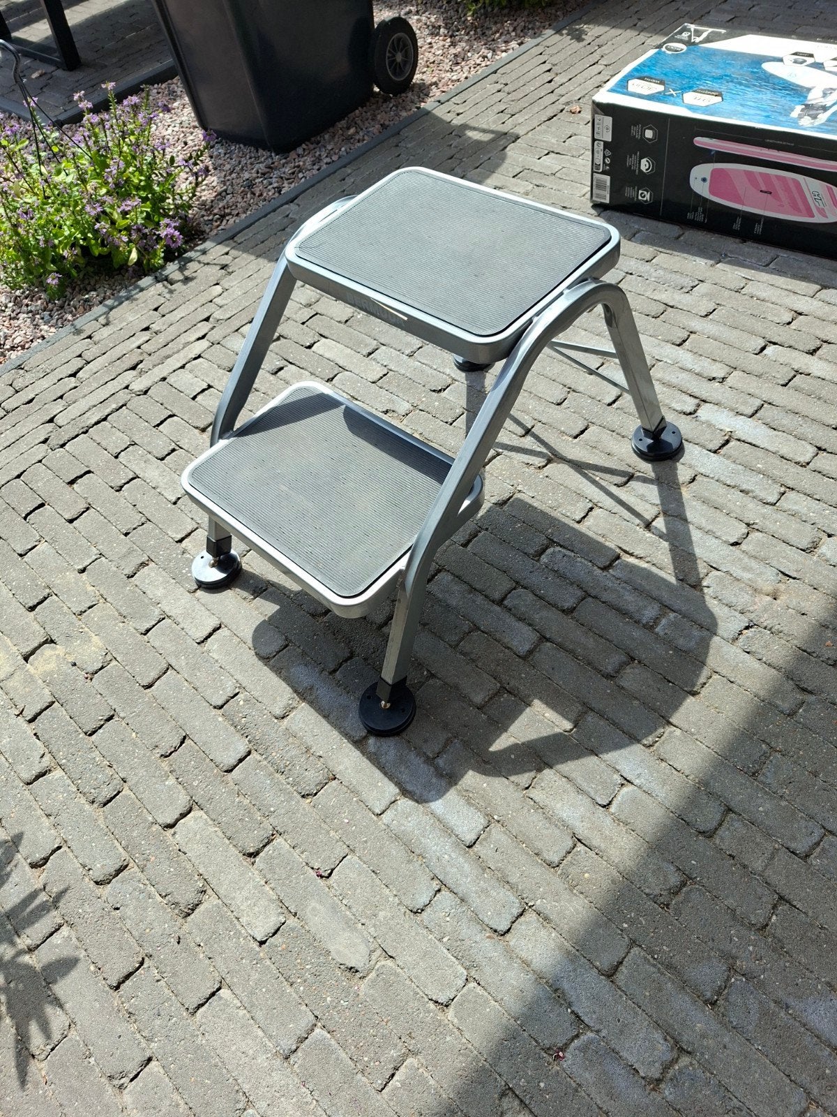 HABA dubbele opstap., Caravans en Kamperen, Camper-accessoires, Ophalen