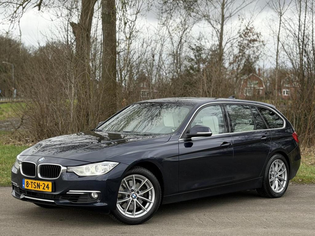 BMW 3-serie Touring 328i xDrive El Trekhaak/individueel, Automaat, Euro 6, 4 cilinders, Blauw