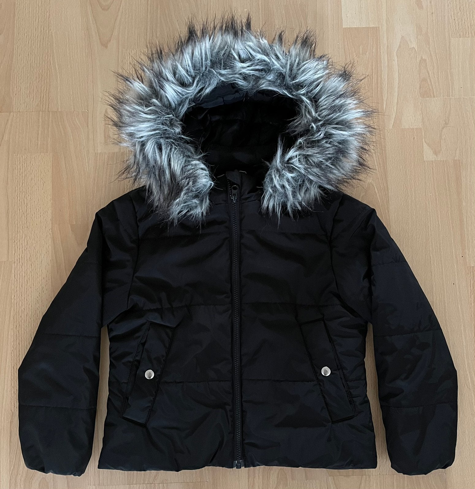 Winterjas meisje maat 128/134, Ophalen of Verzenden, Zo goed als nieuw, Meisje, Jas