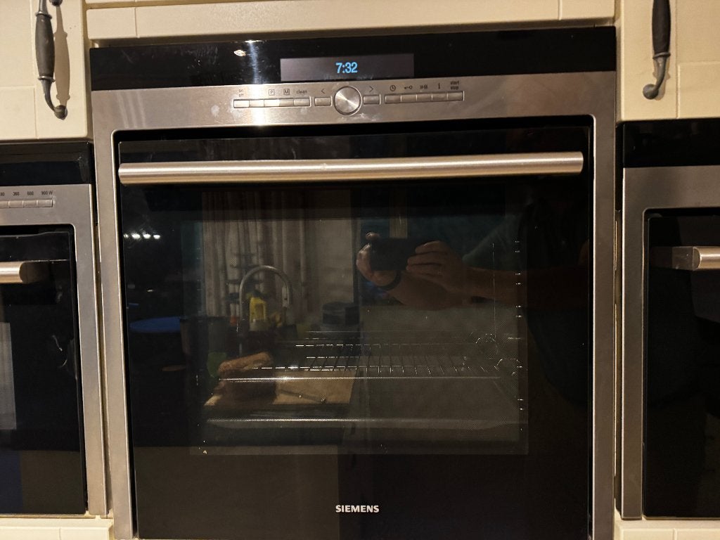 bakoven van Siemens, type HB38GB590\35, Ophalen, Gebruikt, Oven, Hete lucht
