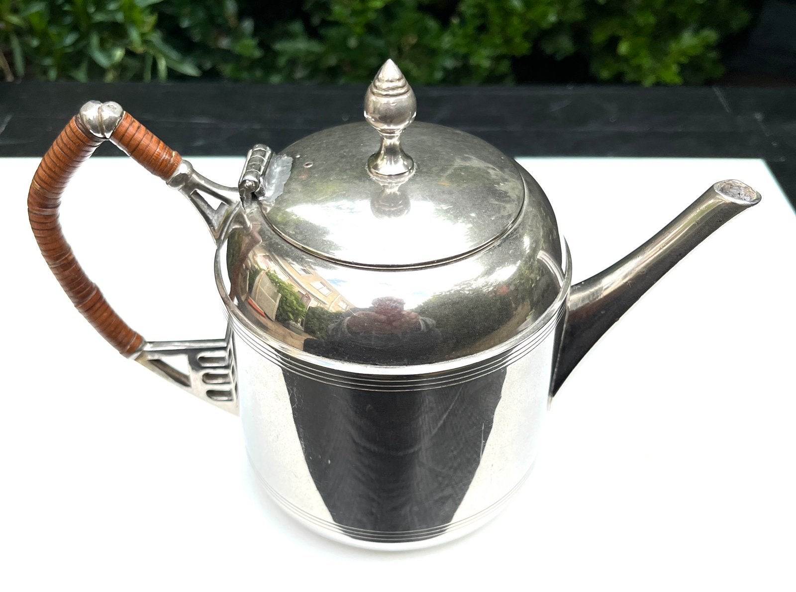 Vintage Industrieel Art Deco Theepot van Daalderop RIO Tiel, Ophalen of Verzenden