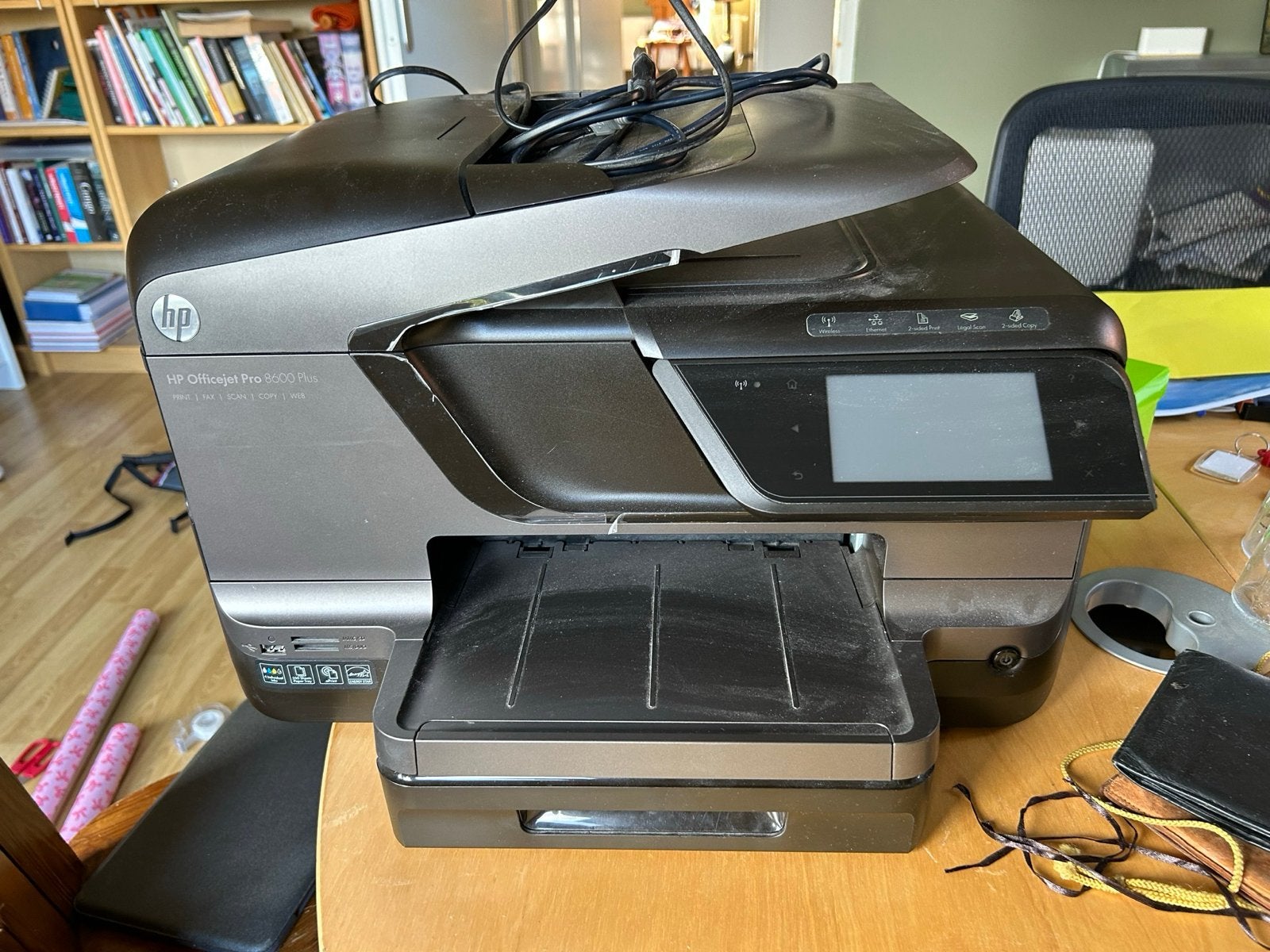 HP OfficeJet Pro 8600 Plus All-in-One Printer, Computers en Software, Ophalen, Gebruikt, Faxen, Inkjetprinter