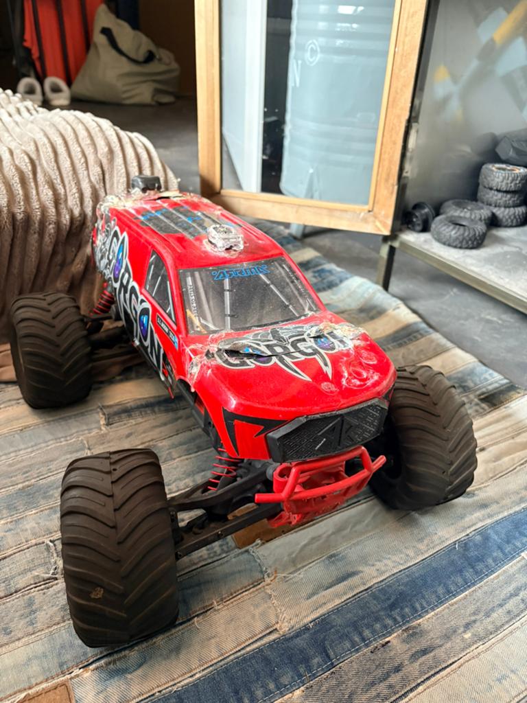 Arrma gorgon bestuurbare auto, Gebruikt, Auto offroad, Schaal 1:10, RTR (Ready to Run)