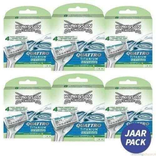 Een jaar lang scheren met Wilkinson Sword - 48 Scheermesjes, Ophalen, Nieuw, Gehele gezicht