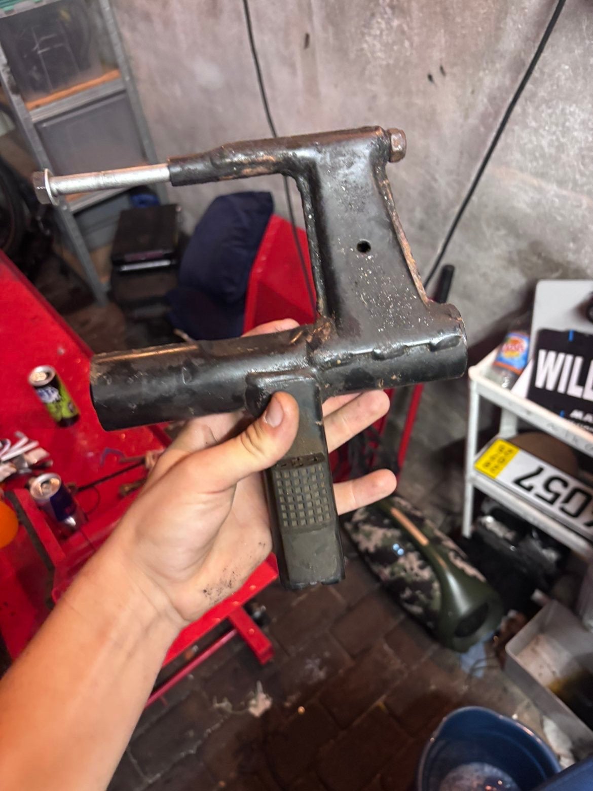 Runner subframe 50cc, Ophalen of Verzenden, Gebruikt, Blok, Overige merken