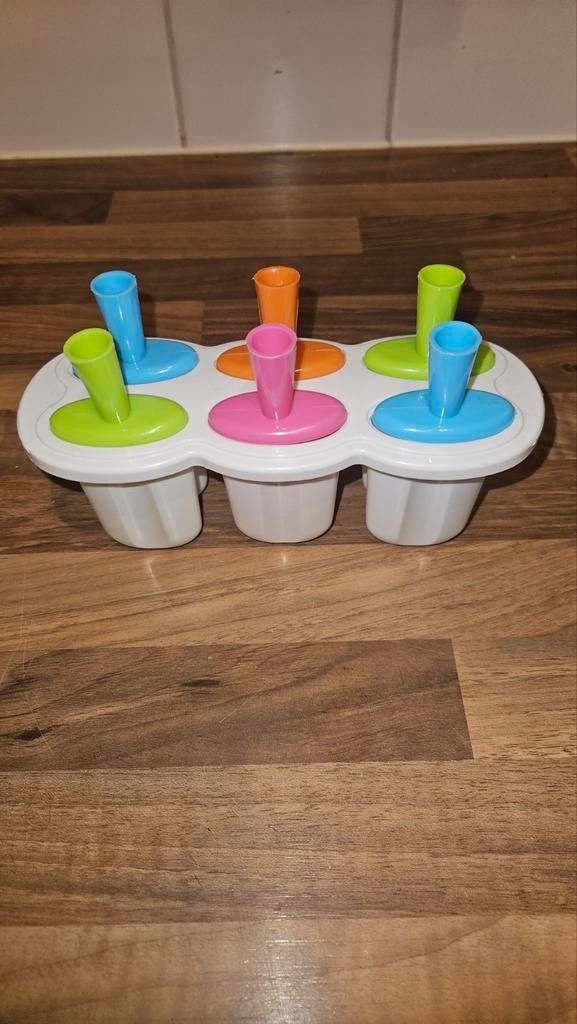 IJsjesvormpjes voor zelfgemaakte ijsjes - 6 stuks, Ophalen, Kunststof, Meerkleurig, Overige merken