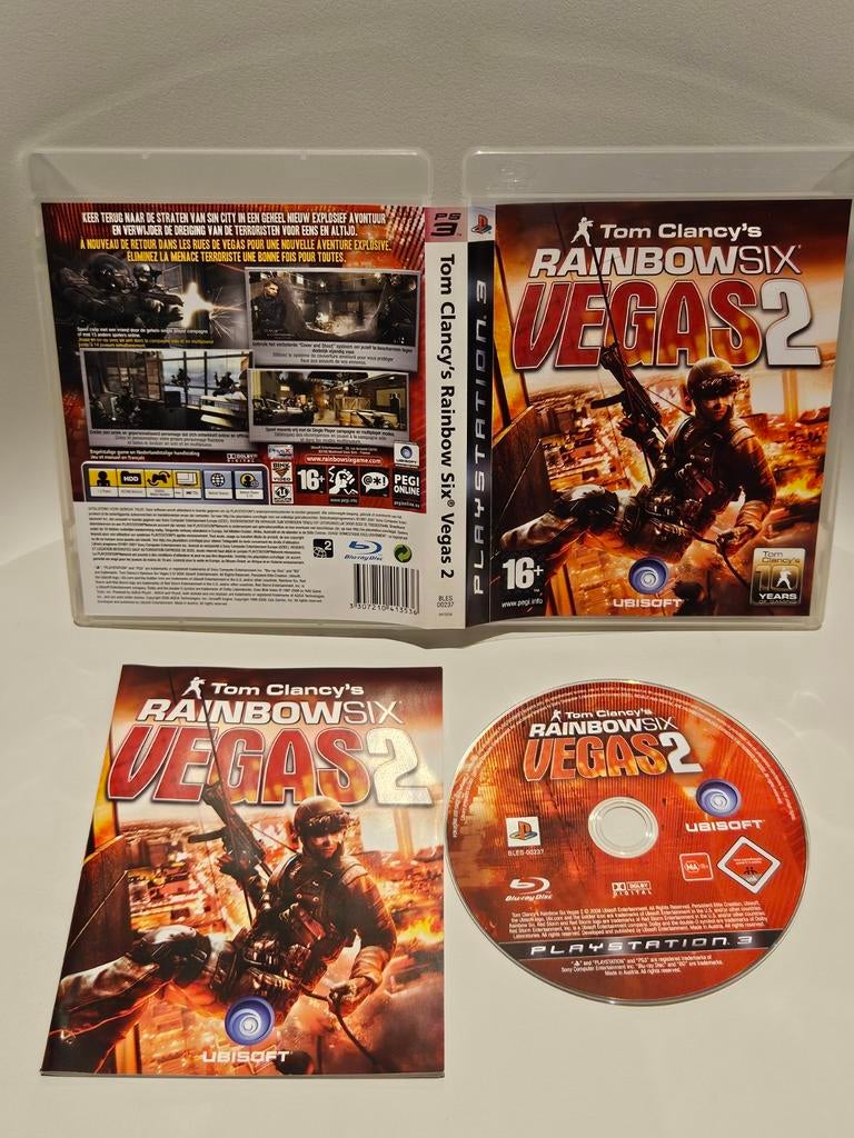 Rainbow Six Vegas 2 PS3, Spelcomputers en Games, Games | Sony PlayStation 3, Shooter, 1 speler, Ophalen of Verzenden, Zo goed als nieuw