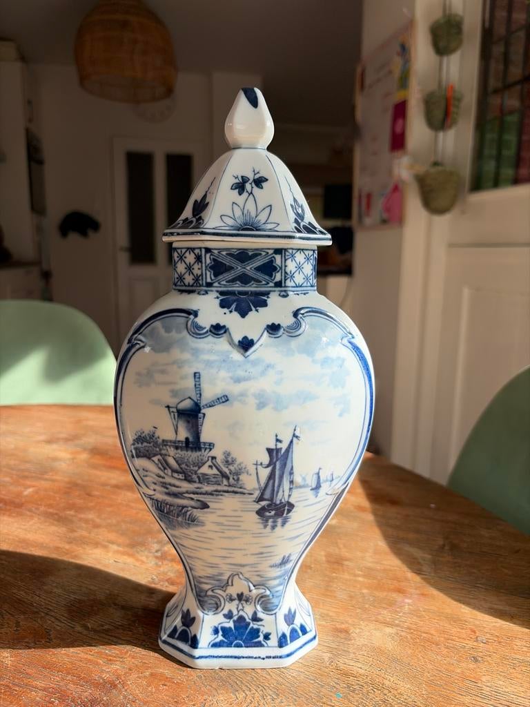 Delftsblauwe pot, Ophalen of Verzenden