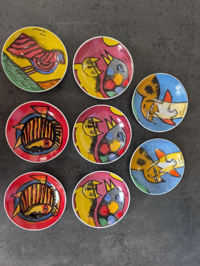 Schaaltjes corneille, Antiek en Kunst, Kunst | Designobjecten, Ophalen of Verzenden