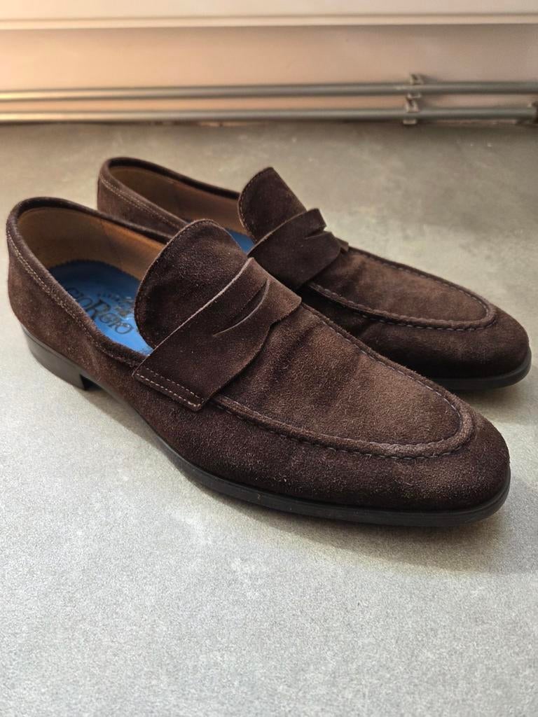 Bruine suède loafers Giorgio maat 44, Kleding | Heren, Schoenen, Loafers, Bruin, Giorgio, Ophalen of Verzenden