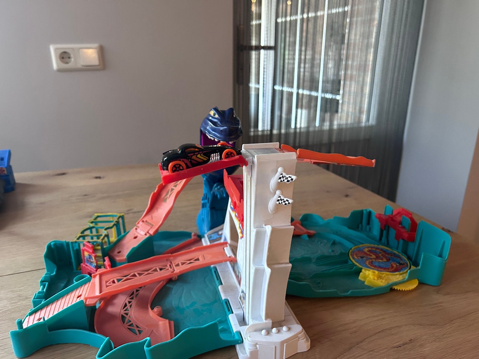 Hot wheels inklapbare baan, Ophalen of Verzenden, Hot Wheels, Handmatig, Racebaan