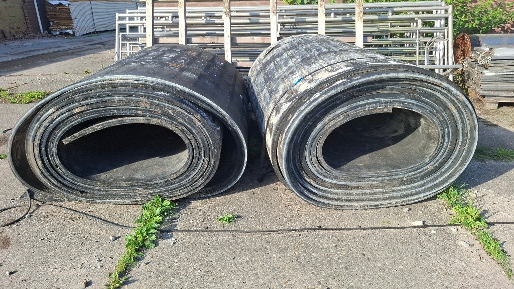 Sterke rubbermat / kavel pad, Ophalen, Gebruikt