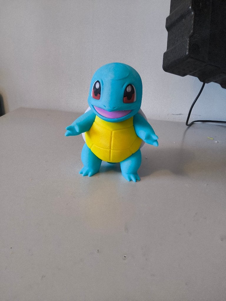 3D geprinte Pokemon Squirtle, Ophalen of Verzenden, Nieuw