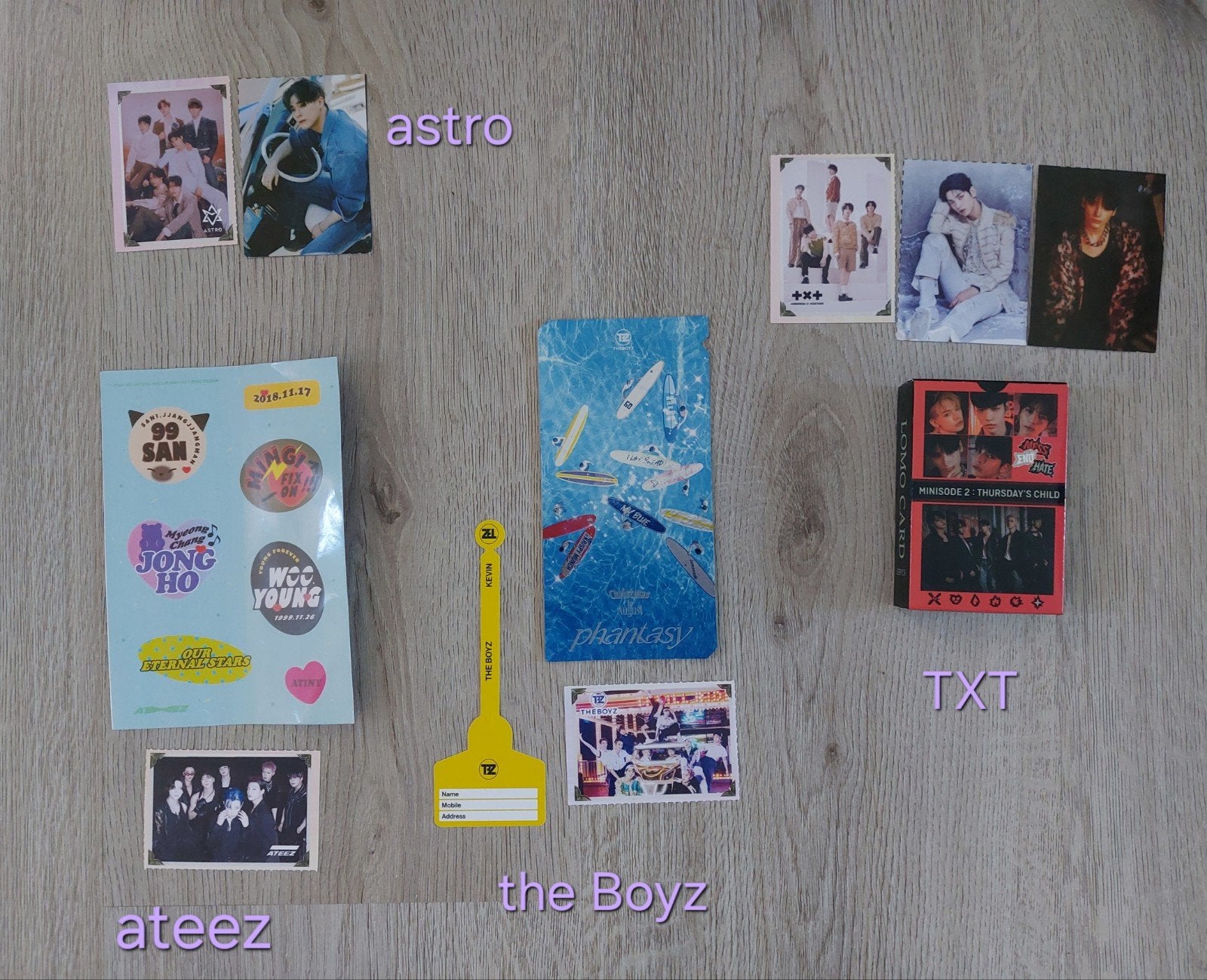 Kpop inclusions., Ophalen of Verzenden, Zo goed als nieuw, Overige onderwerpen