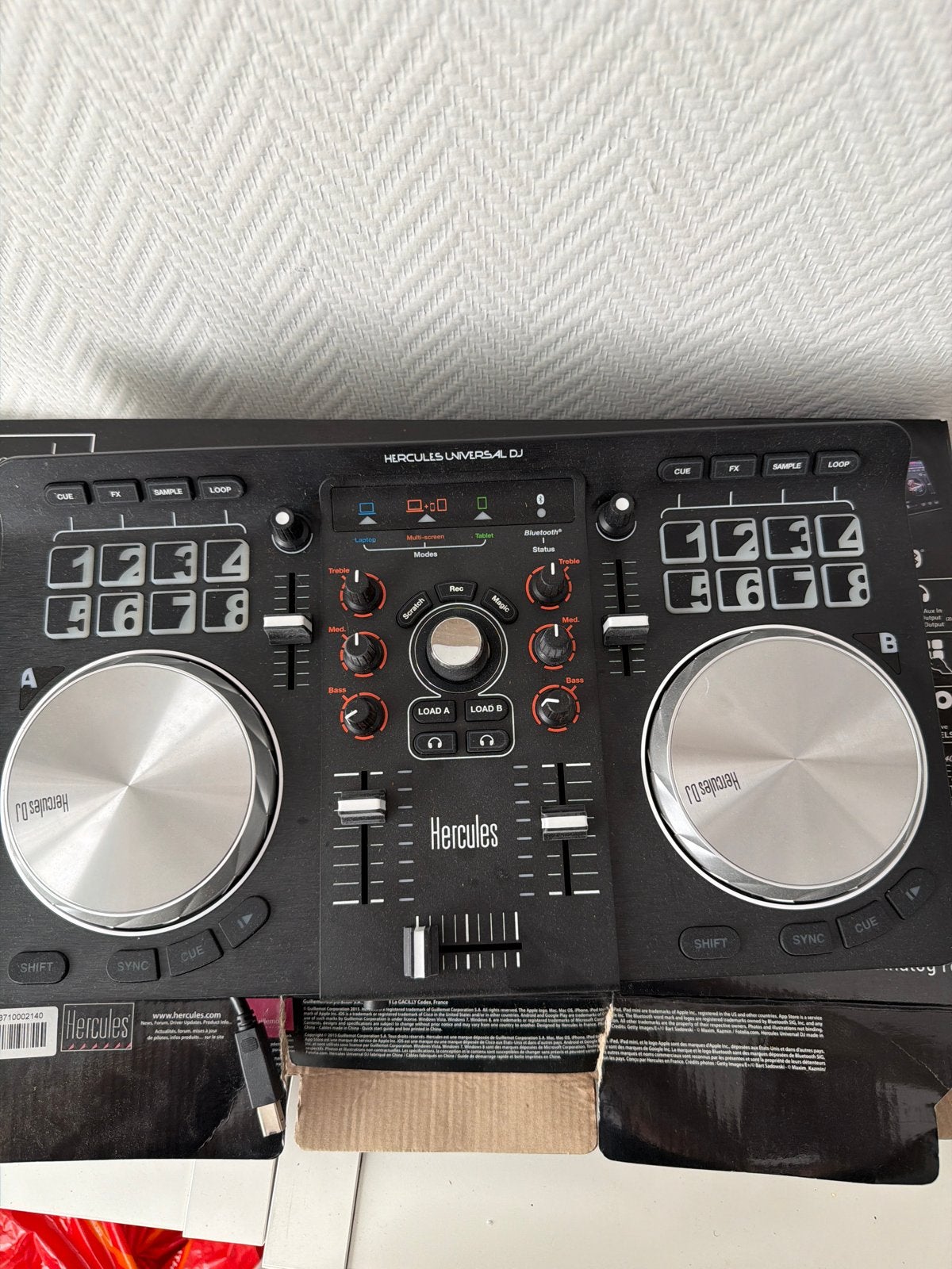 Hercules Universal DJ Controller - Zo goed als nieuw, Muziek en Instrumenten, Ophalen, Zo goed als nieuw, Dj-set, Overige merken