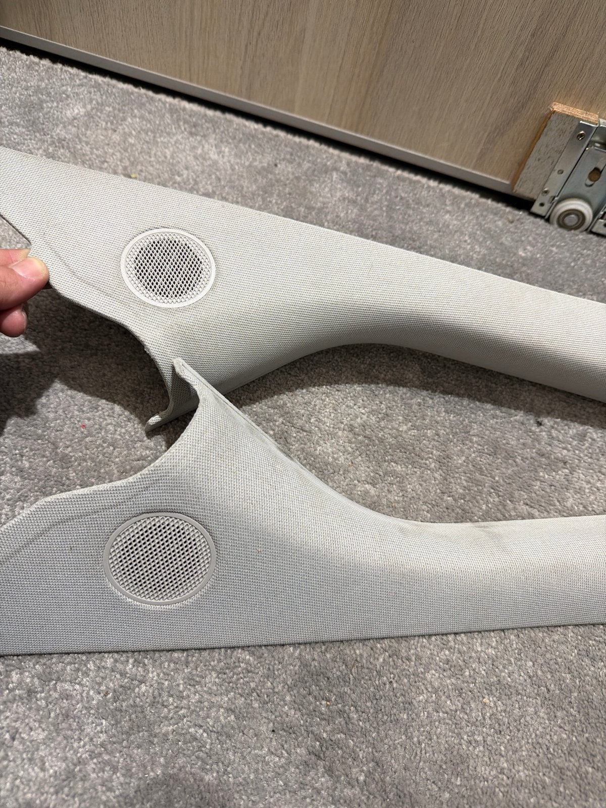 Mercedes-Benz A-stijl bekleding met speaker (links/rechts), Auto-onderdelen, Ophalen of Verzenden, Gebruikt, Mercedes-Benz