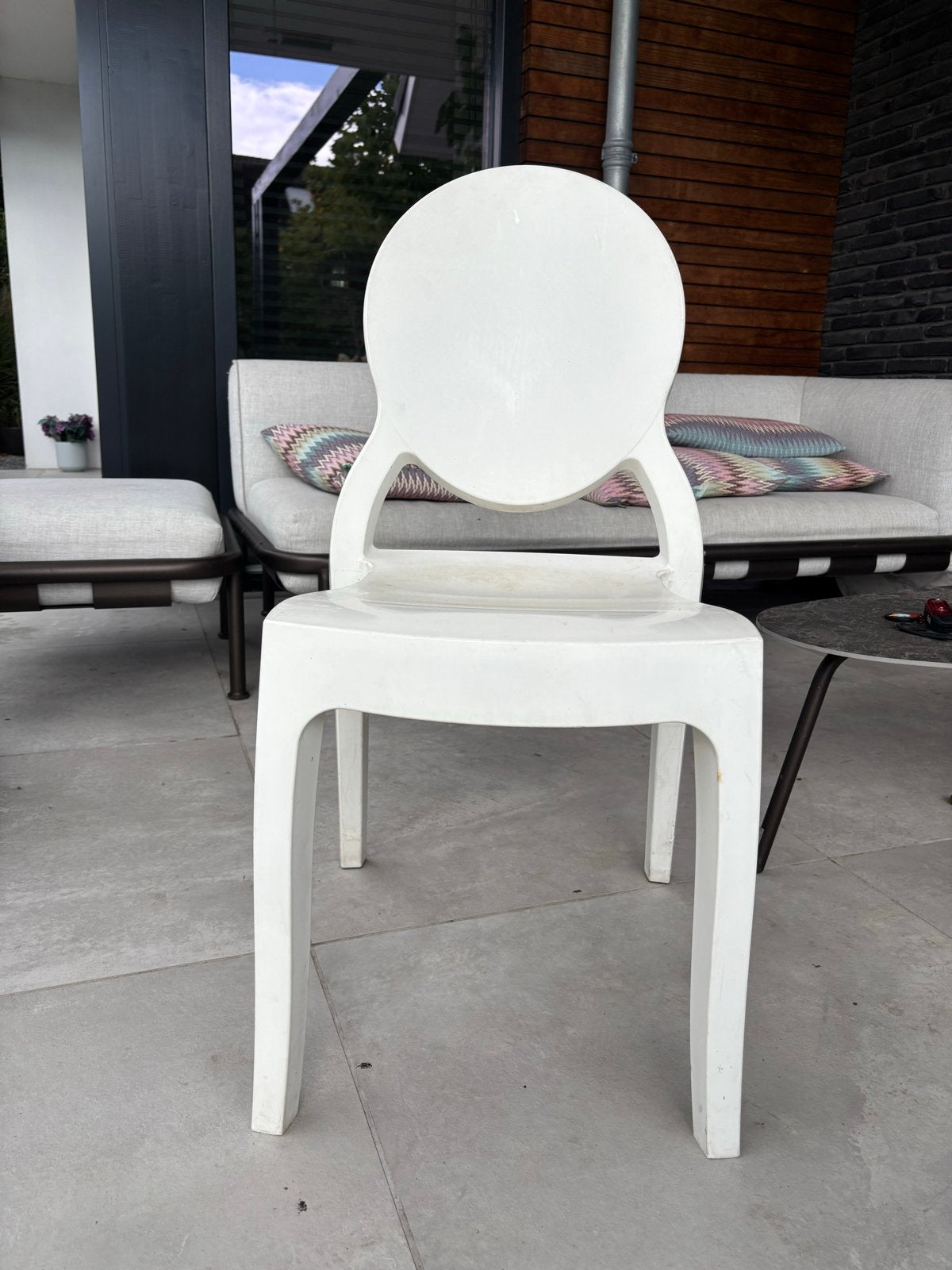 Kartell Louis Ghost stoel - Wit - 3 exemplaren, Ophalen, Kunststof, Gebruikt, Drie
