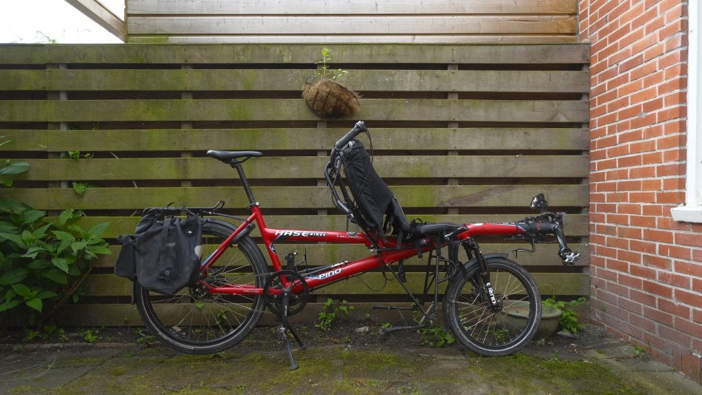 Hase pino /  Rohloff hub / PINO PORTER BAG / ortlieb bags, Ophalen, Zo goed als nieuw, 15 tot 20 versnellingen, 55 cm of meer