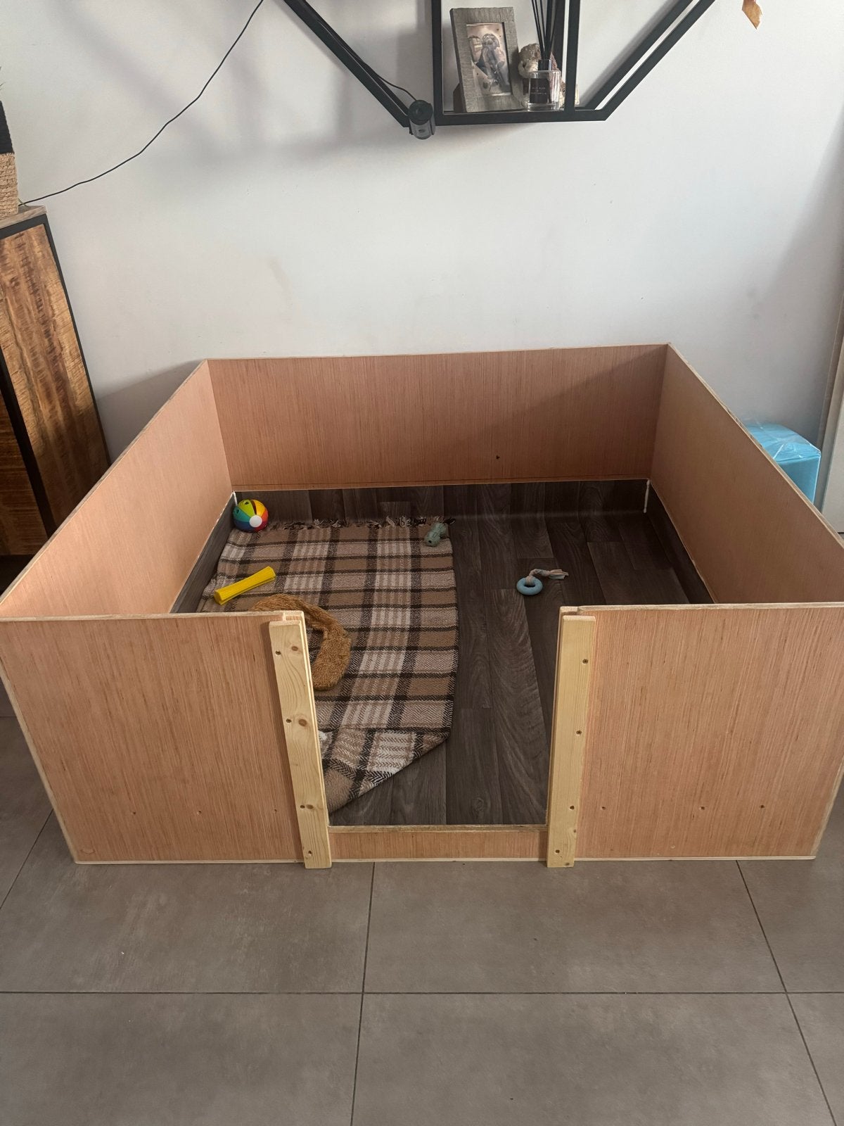 Werpkist kleine/medium honden, Ophalen, Werpkist