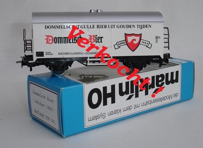 Märklin 4415 Dommelsch Bier - Nederlandse Koelwagen !, Wisselstroom, Ophalen of Verzenden, NS, Märklin
