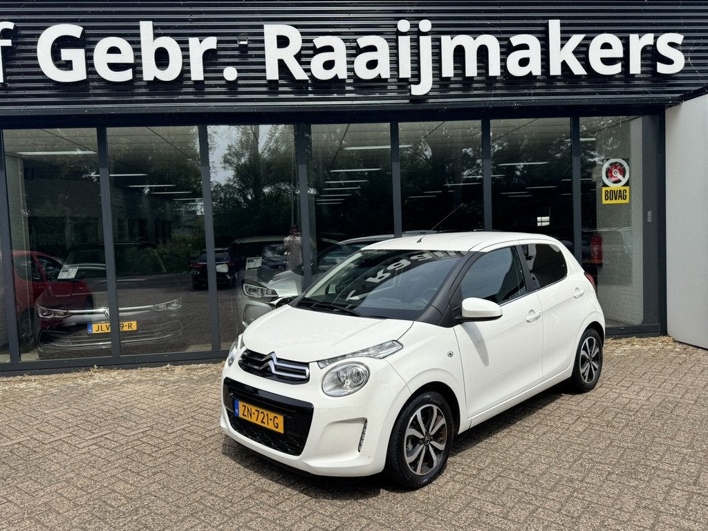 Citroën C1 1.0 VTi Shine*ECC*Camera*Navigatie* (bj 2019), 12 maanden, Gebruikt, Euro 6, 4 stoelen