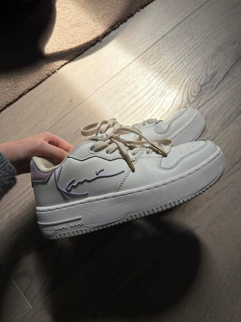 Karl Kani sneakers maat 38, Ophalen of Verzenden, Gedragen, Wit, Sneakers of Gympen