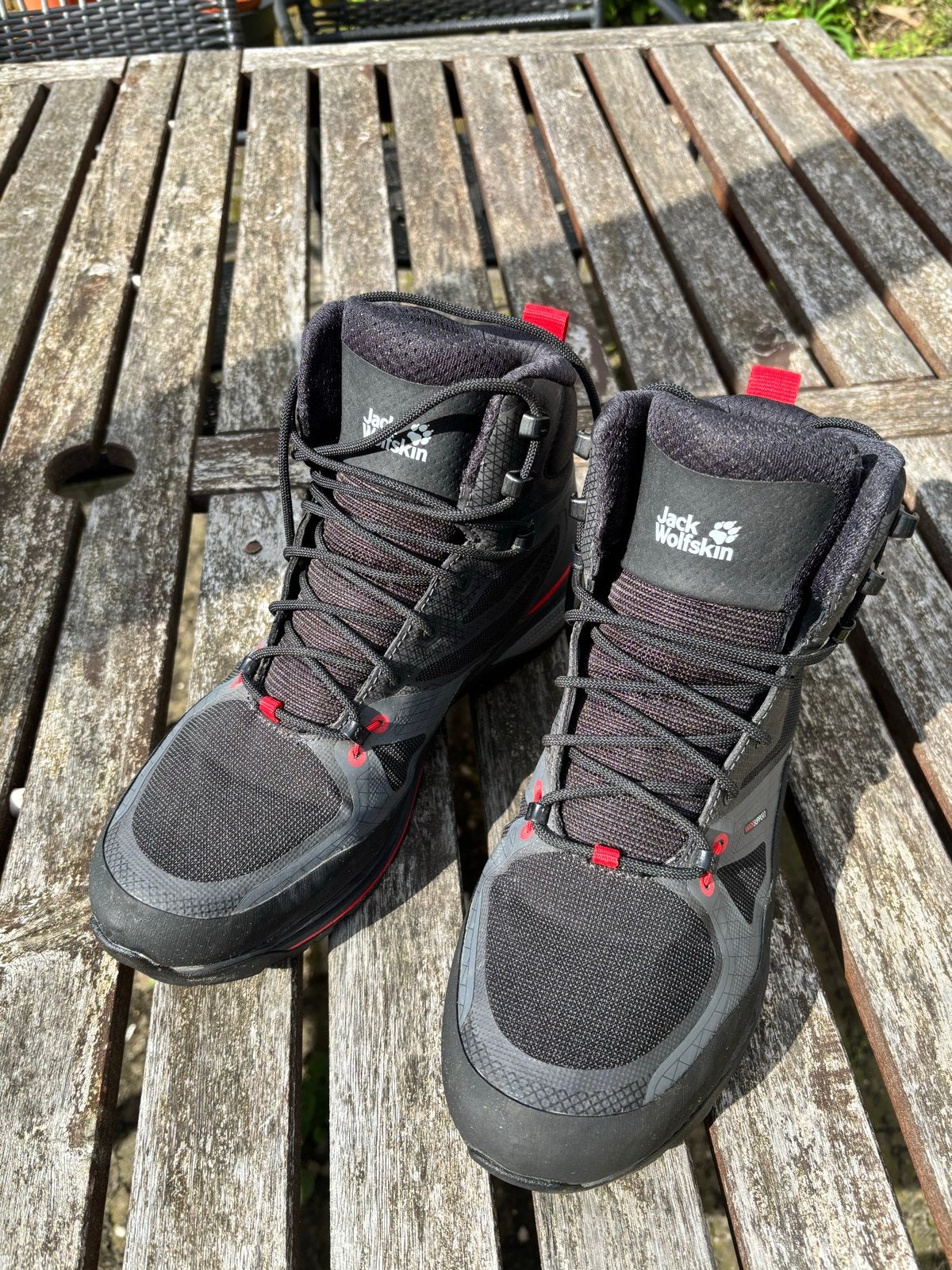 Jack Wolfskin Texapore Mid Wandelschoenen - Maat 45, Sport en Fitness, Ophalen of Verzenden, Zo goed als nieuw, Schoenen