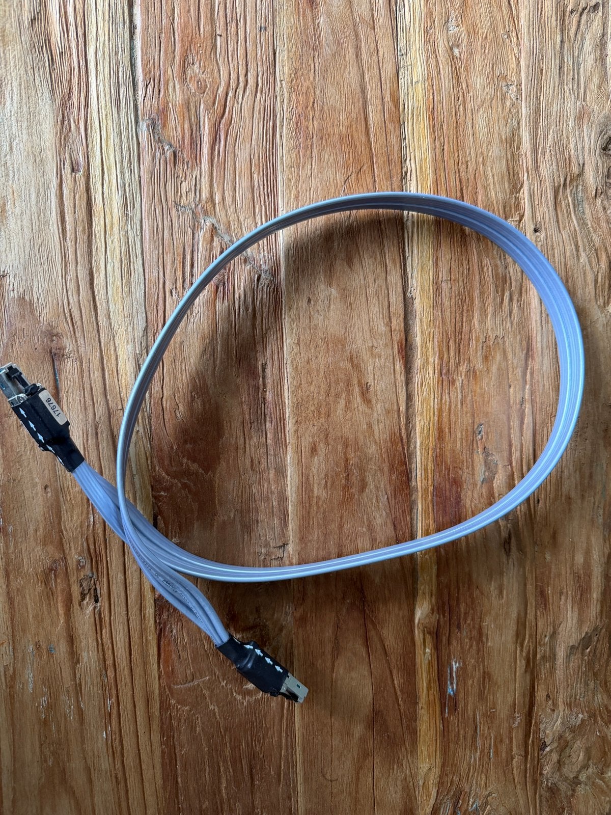 Wireworld Platinum Starlight 8 Twinax Ethernet RJ45, Ophalen of Verzenden, Zo goed als nieuw, Minder dan 2 meter, Overige kabels