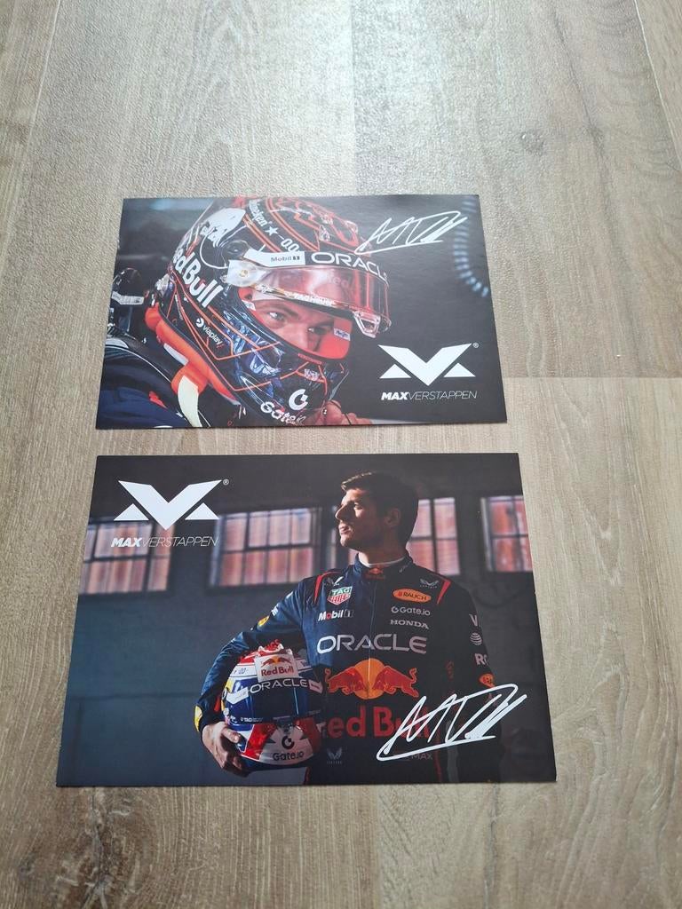 Max Verstappen fotokaarten, Ophalen of Verzenden, Zo goed als nieuw, Formule 1