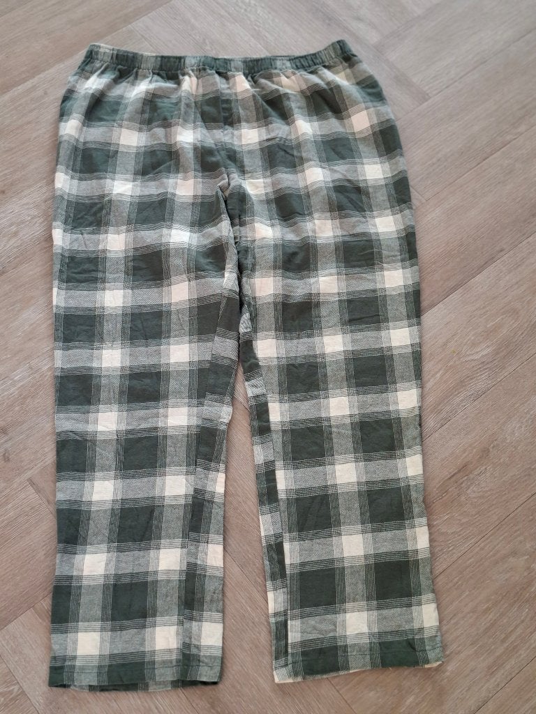 pyamabroek.Hema. Mt XL. Flanel. Taille 110 cm. Lengte 105 cm, Hema, Ophalen of Verzenden, Zo goed als nieuw, Maat 46/48 (XL) of groter