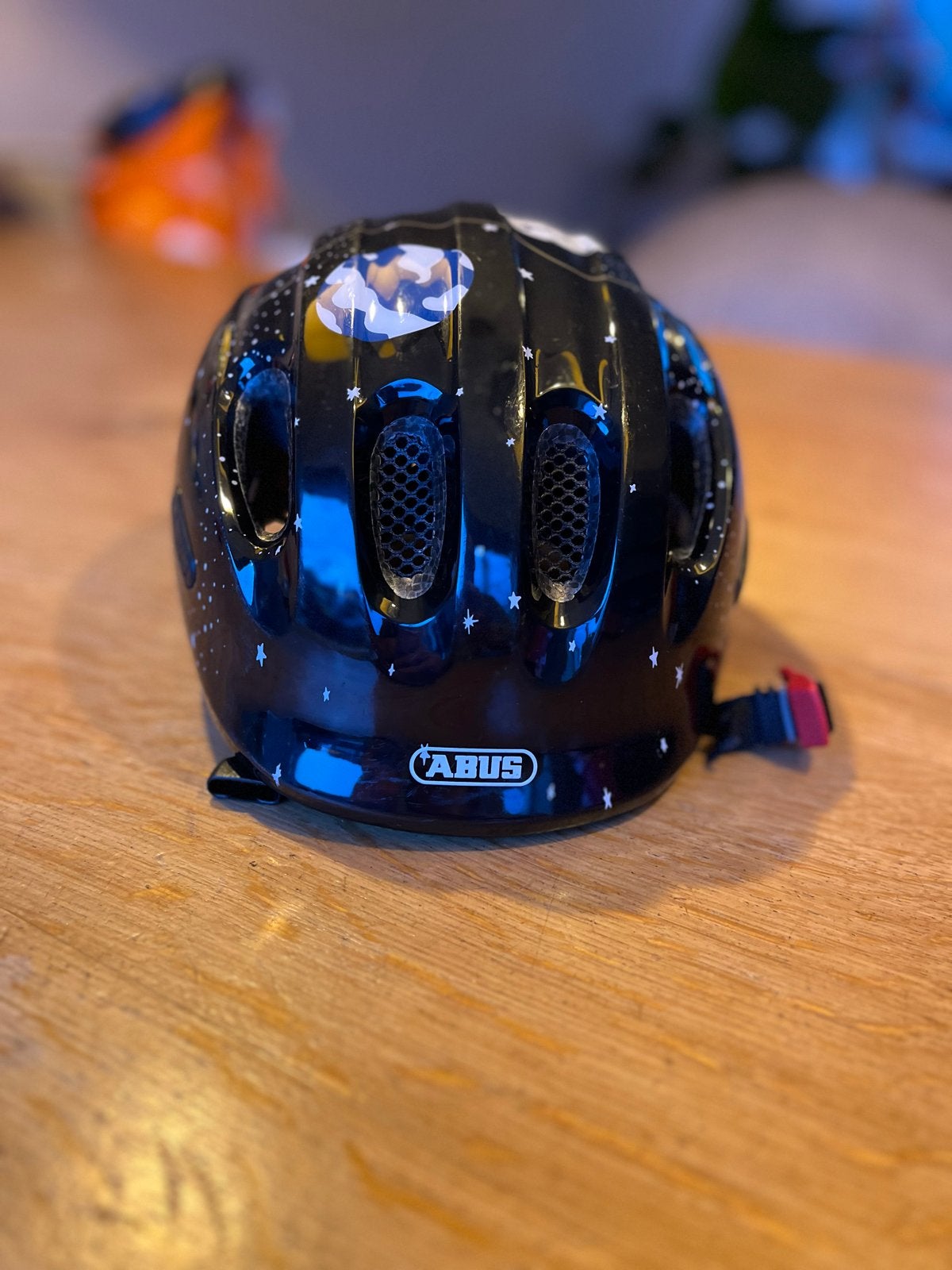 ABUS Fietshelm Kinderen - Ruimtevaart Thema (50-55cm), Ophalen of Verzenden, Zo goed als nieuw, Overige maten, Jongen of Meisje