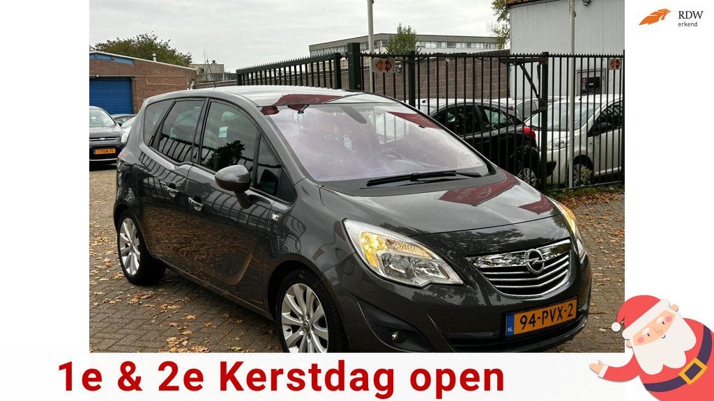 Opel Meriva 1.4 Turbo Cosmo 1e eigenaar dealer onderhouden a, Voorwielaandrijving, Euro 5, Gebruikt, 680 kg
