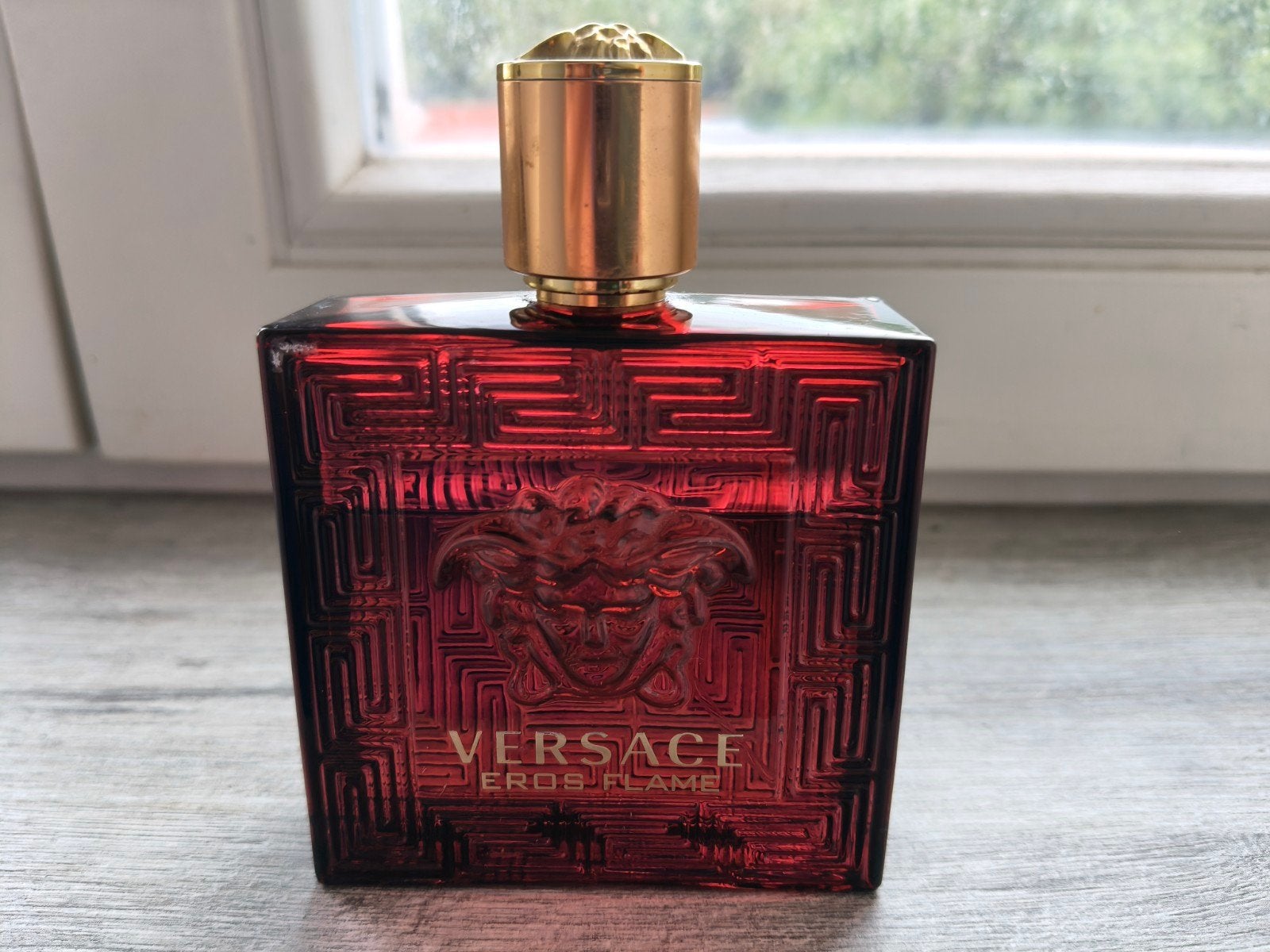 Versace Eros Flame Eau de Parfum 100ml - Zo goed als nieuw, Ophalen of Verzenden, Zo goed als nieuw